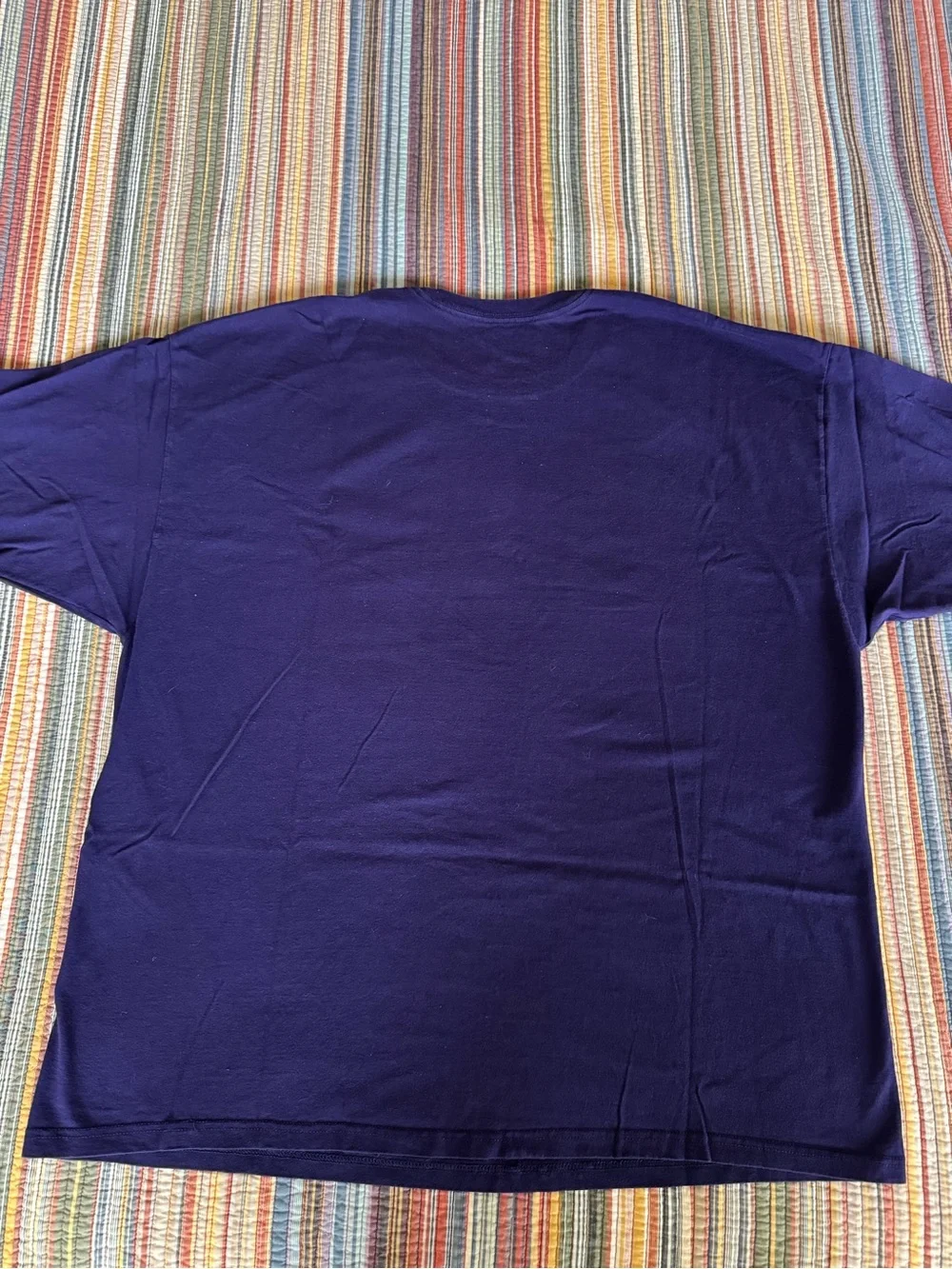 James Madison Dukes JMU Men's Purple Short Sleeve T-Shirt White Logo XXXL - Picture 4 of 9